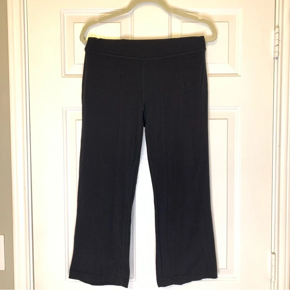 lululemon athletica Black High-Rise Flare Leggings